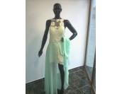 бална рокля 2 в 1 в мента лимитирана серия