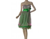 кокетна бална рокля в свеж микс от гами