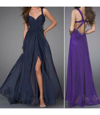 бална рокля с нестандартен дизайн и гол гръб бална рокля с нестандартен дизайн и гол гръб